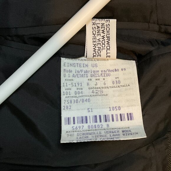 HUGO BOSS Blazer Sports Coat Suit Jacket Size 42S Cashmere & Wool USA Made - Picture 7 of 12